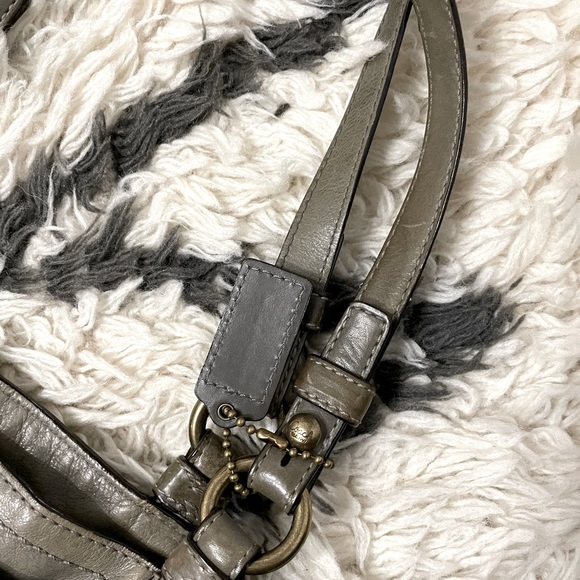 00s grey Coach bag - heritage collection - Picture 3 of 15